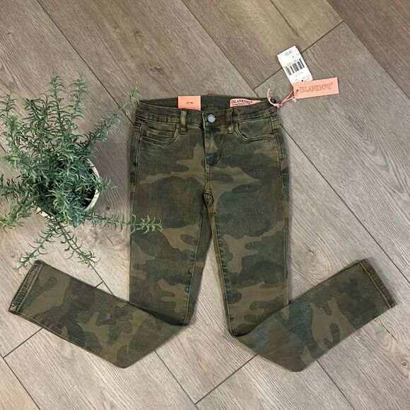 NWT GIRLS BLANK NYC THE MINI MERCER CAMO JEANS SIZE 8 - Picture 1 of 6